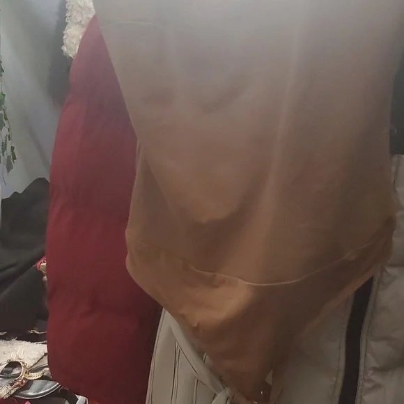 COPY - NWT EXPRESS WOMEN BODY CONTOUR BODY SUIT LEATHER,size X-LARGE. - Picture 4 of 4